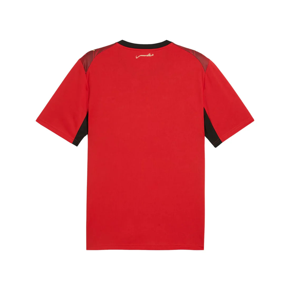 Maillot pré-match FIFA Puma de l'équipe nationale d'Égypte pour homme noir-rouge 2026