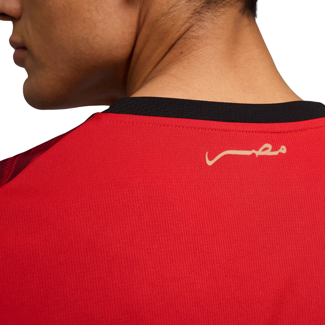 Maillot pré-match FIFA Puma de l'équipe nationale d'Égypte pour homme noir-rouge 2026