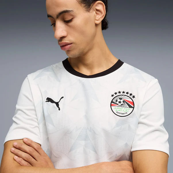 Maillot Réplique Extérieur Équipe Nationale Égypte FIFA Puma Homme Blanc 2026