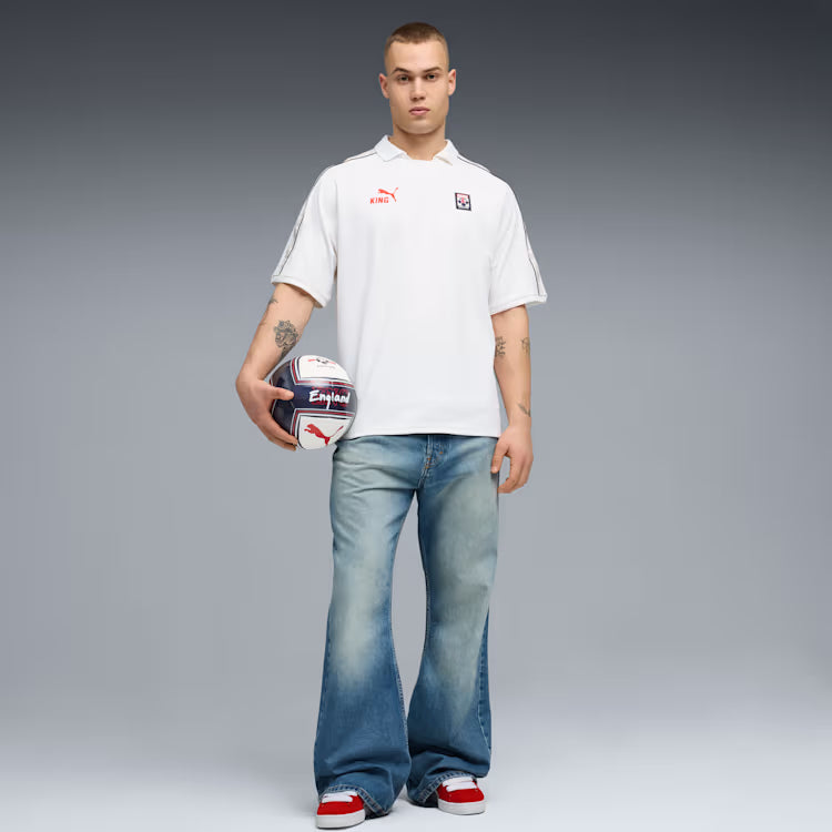 England Puma Men's White King Fanpack Jersey