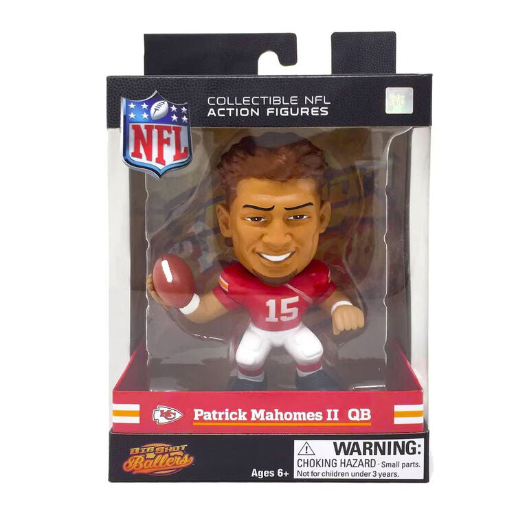 Patrick Mahomes Kansas City Chiefs NFL Big Shot Ballers Figure