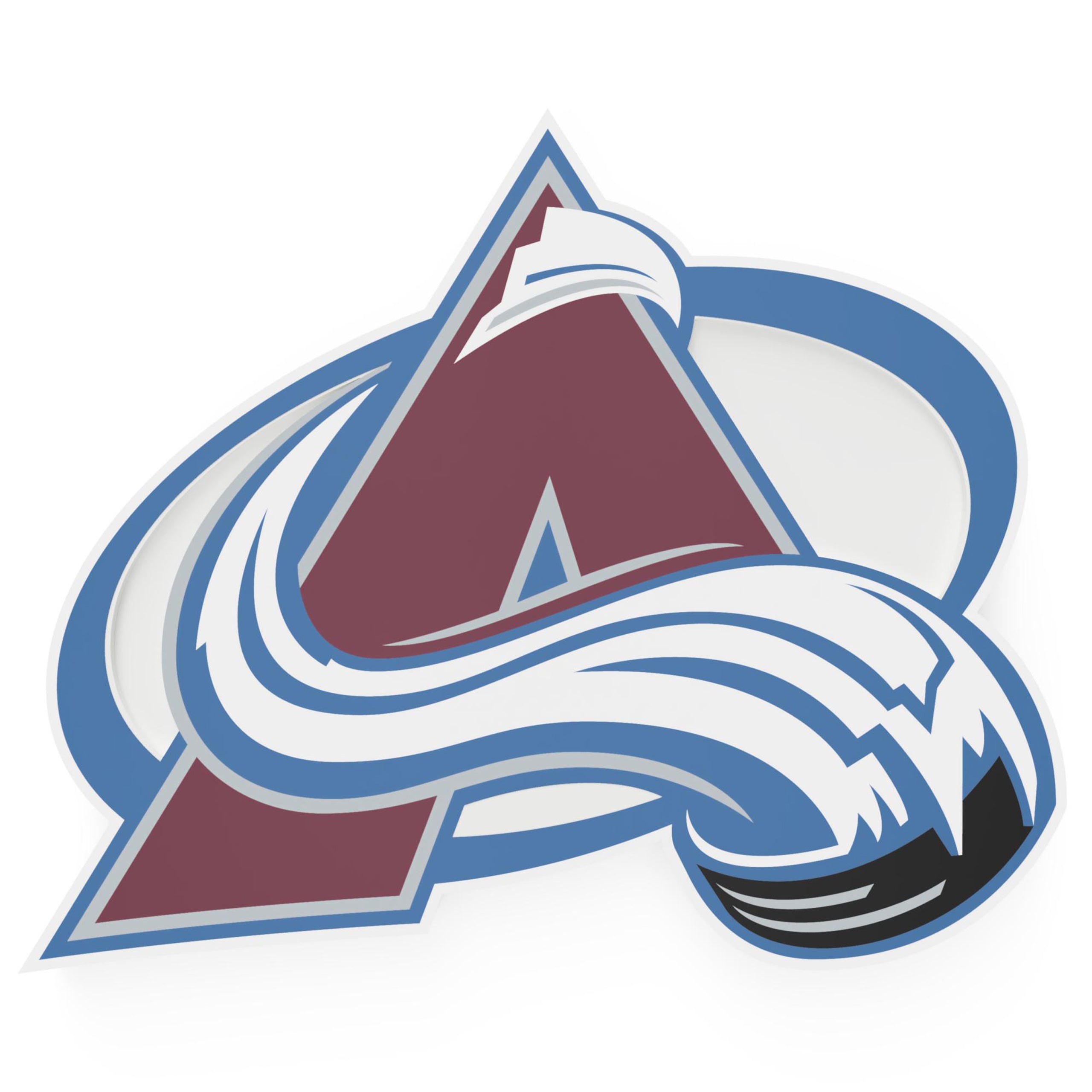 Colorado Avalanche NHL FanFave FanChain Collier chaîne bordeaux