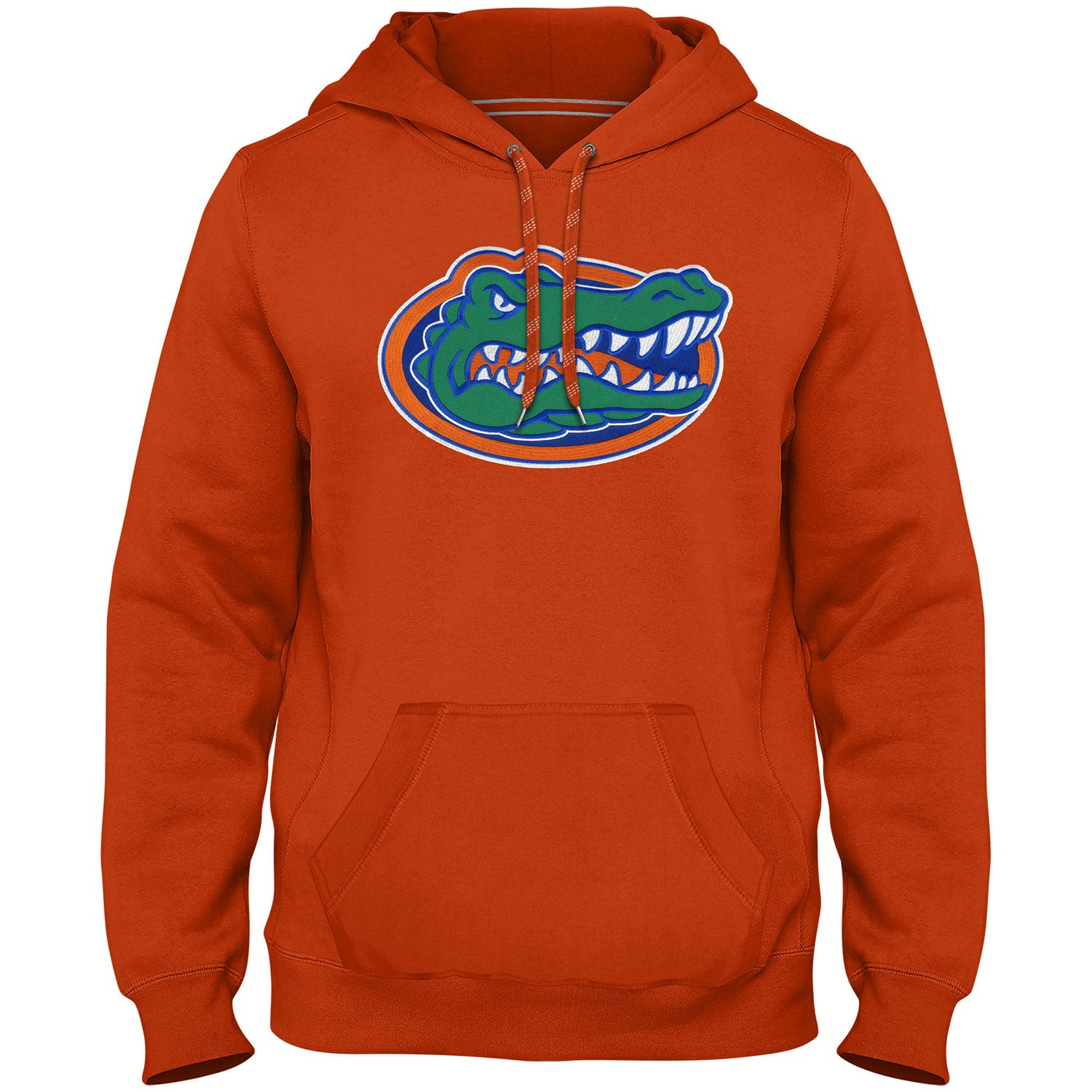 Florida Gators NCAA Bulletin Sweat à capuche orange Express avec logo en sergé pour hommes