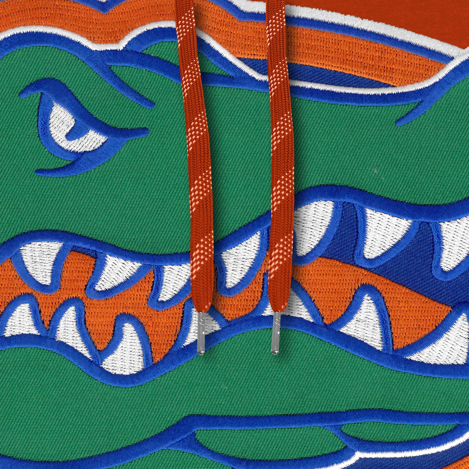 Florida Gators NCAA Bulletin Sweat à capuche orange Express avec logo en sergé pour hommes