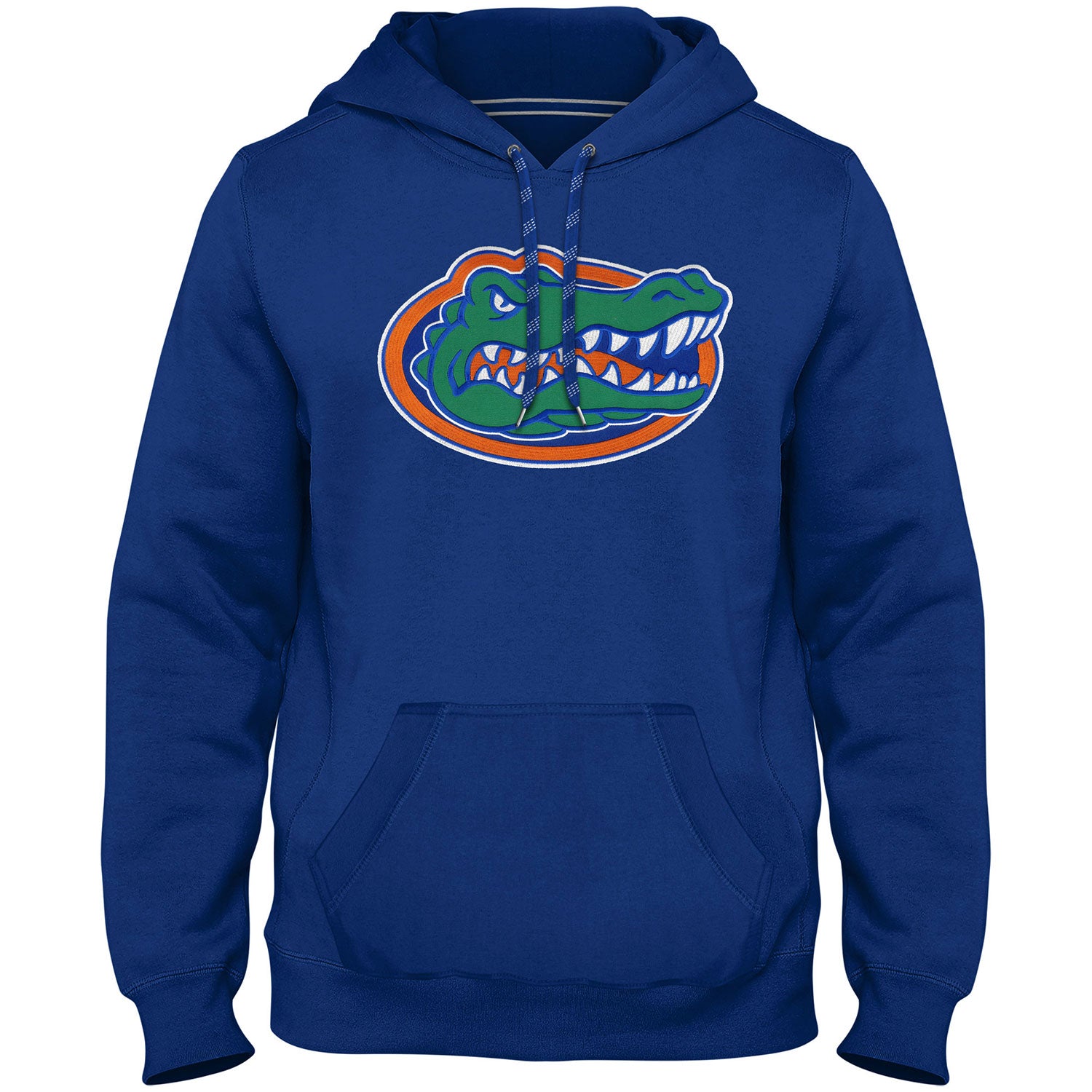 Florida Gators NCAA Bulletin Men's Royal Express Twill Logo Hoodie