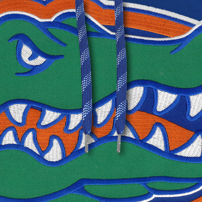 Florida Gators NCAA Bulletin Men's Royal Express Twill Logo Hoodie