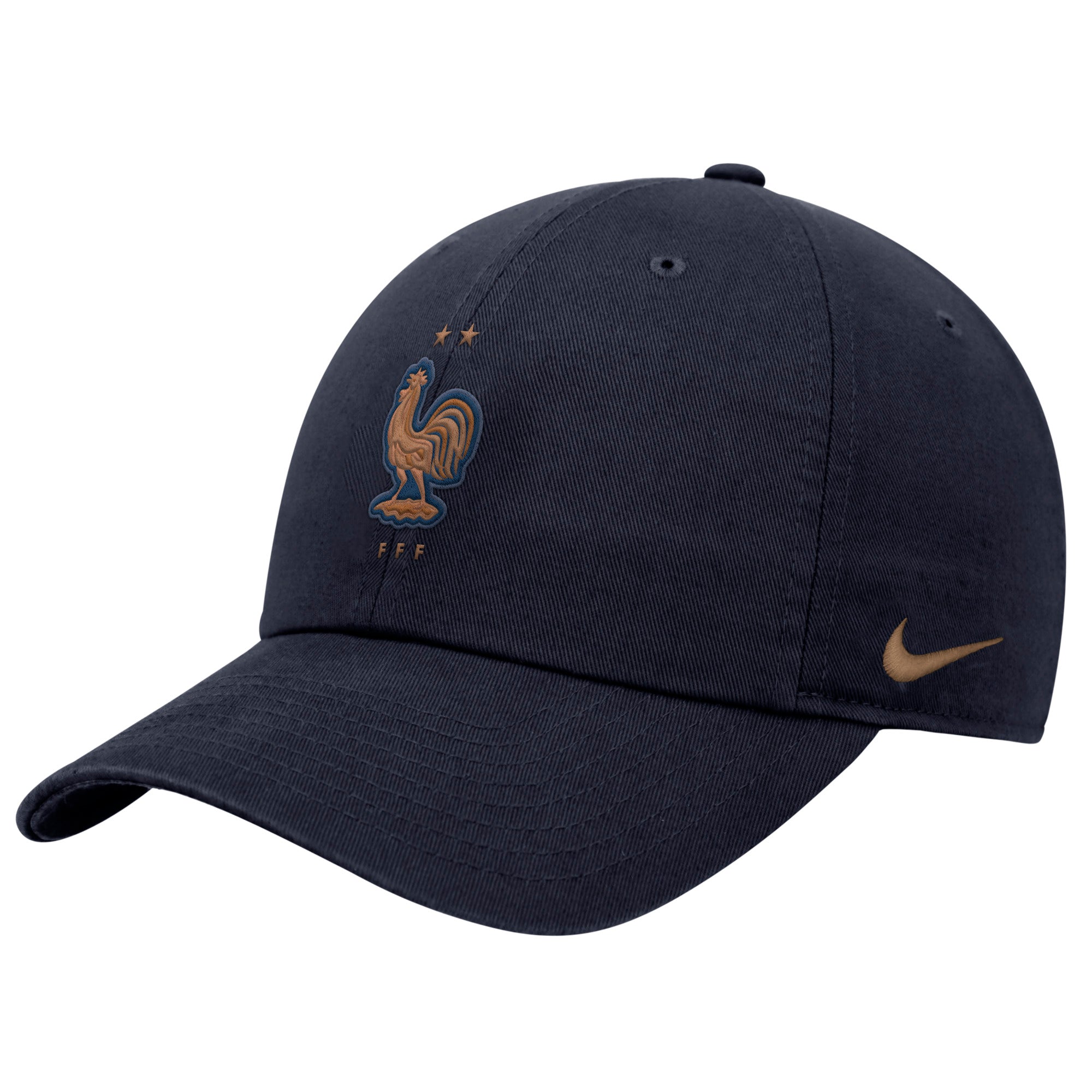France National Team FIFA Nike Men's Navy Club Adjustable Hat