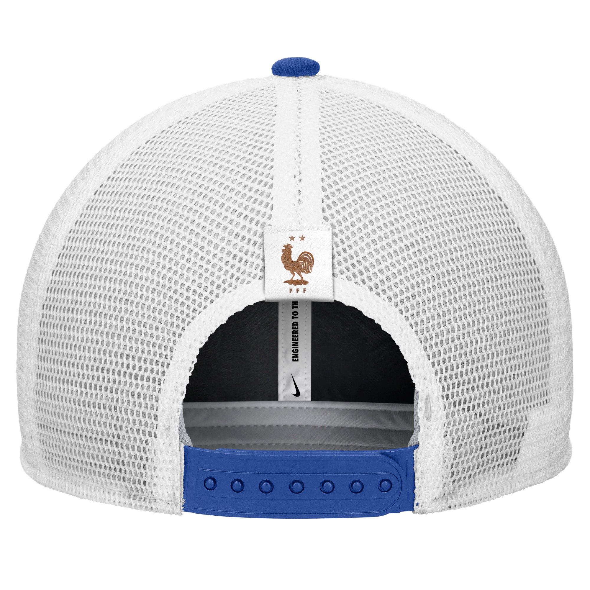 France National Team FIFA Nike Men's Royal Blue Rise Trucker Adjustable Hat