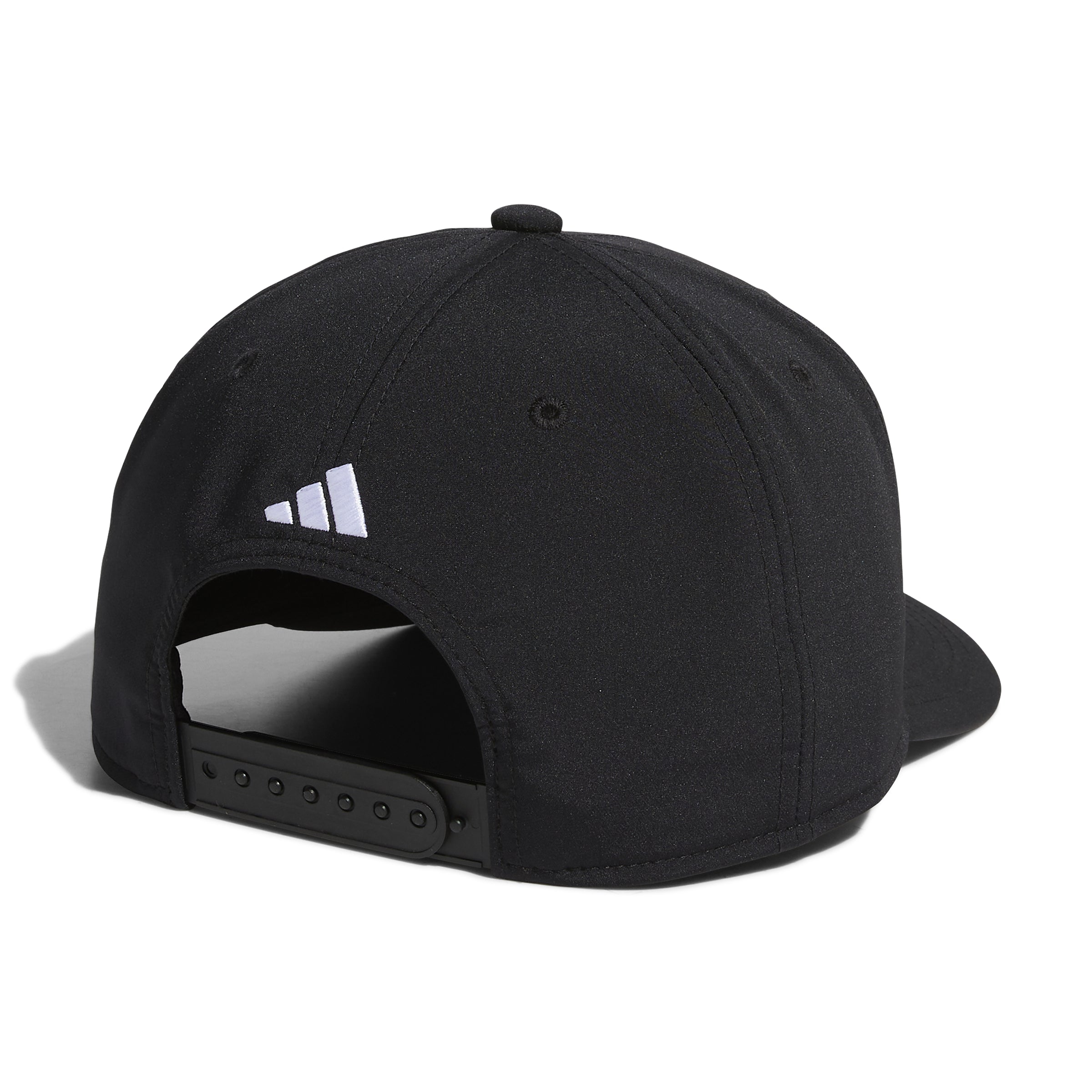 Adidas Men's Black 3 Bar Snapback Hat