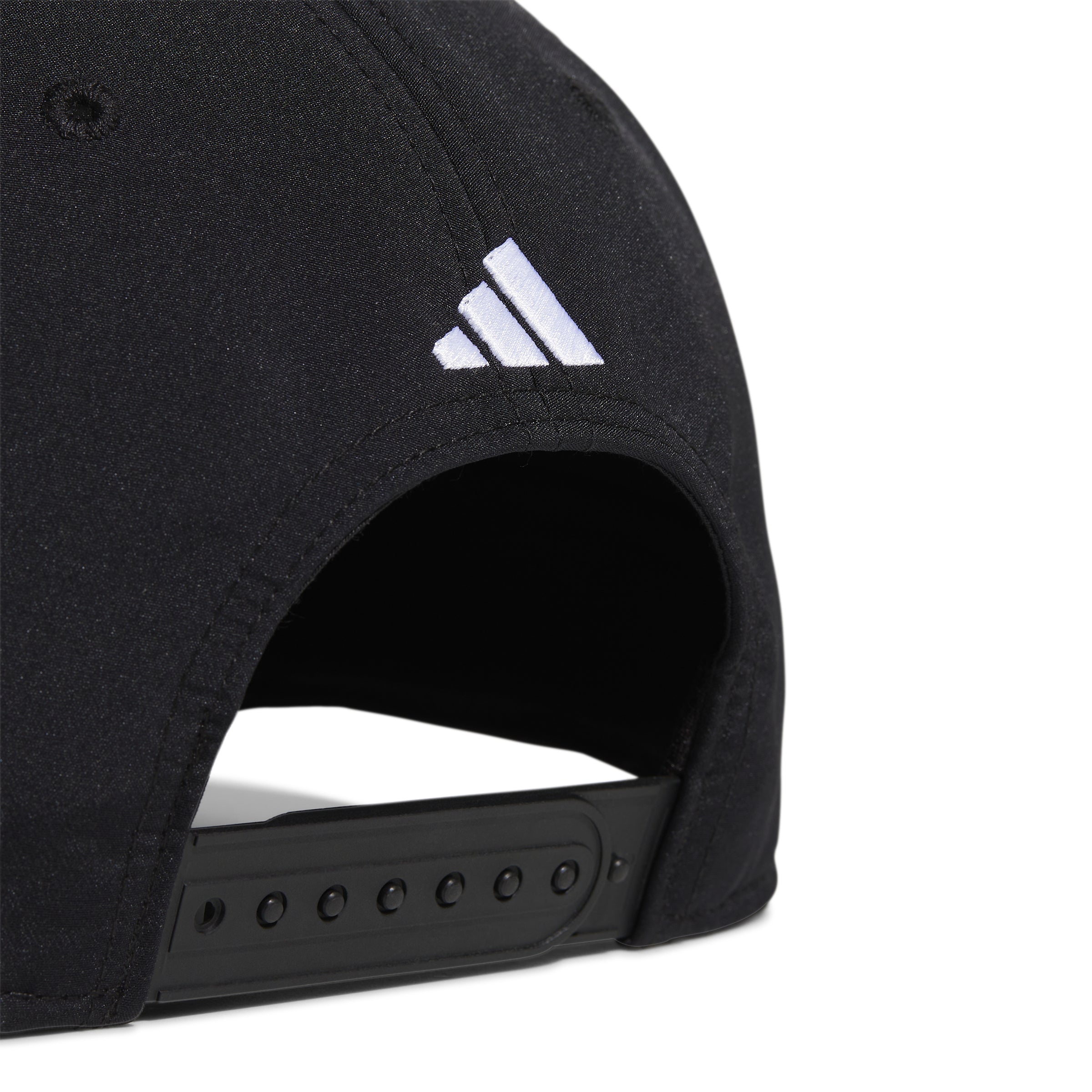 Adidas Men's Black 3 Bar Snapback Hat