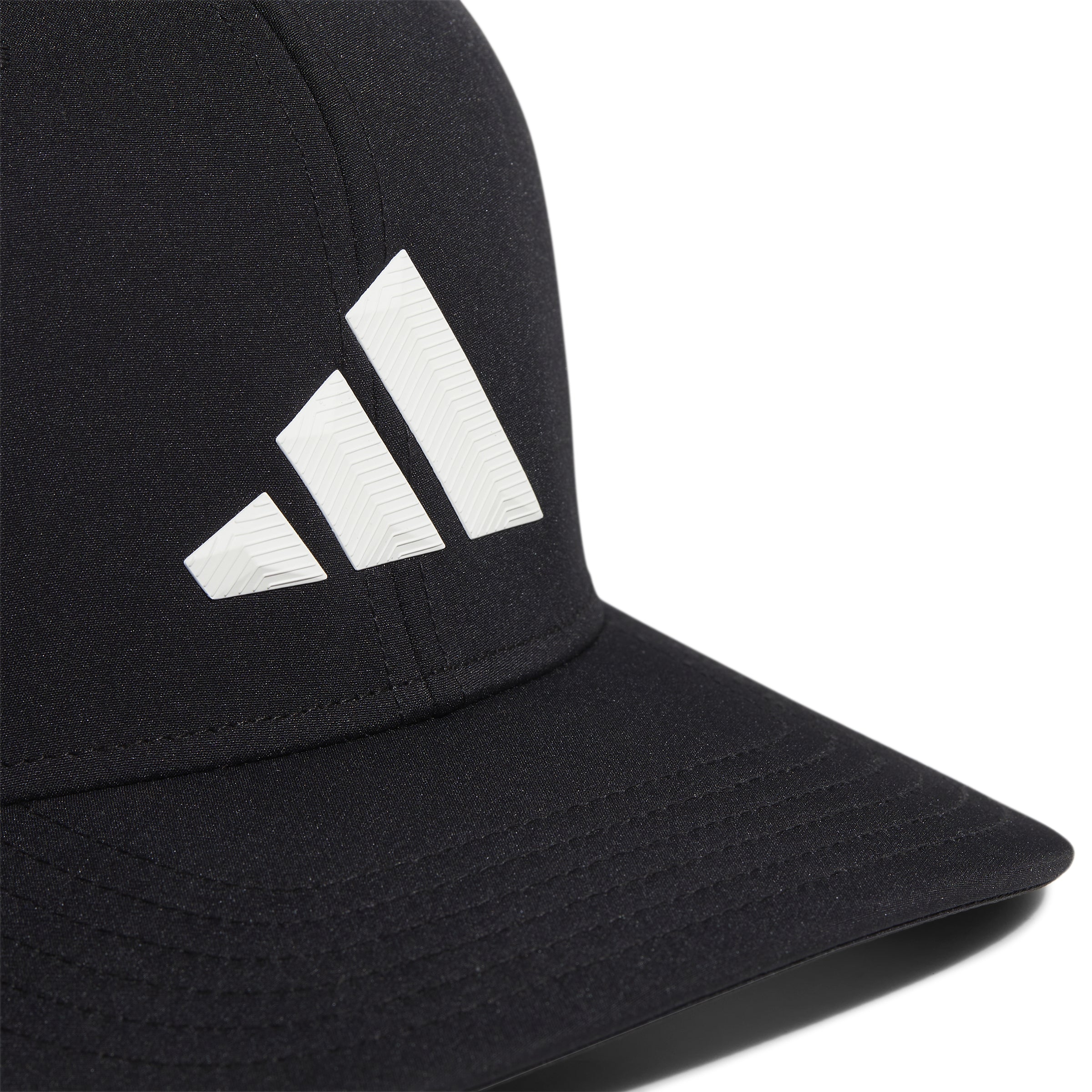 Adidas Men's Black 3 Bar Snapback Hat