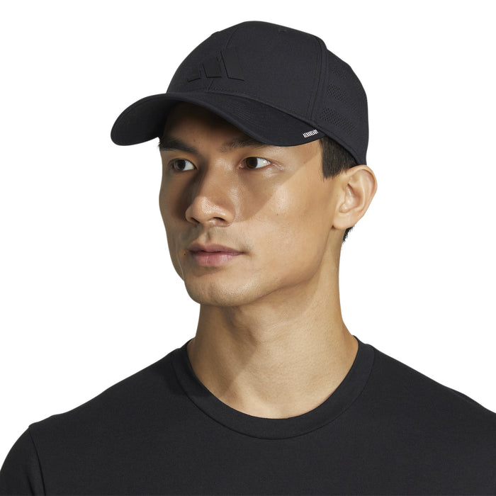 Adidas Men's Black Game Day Stretch Fit Hat
