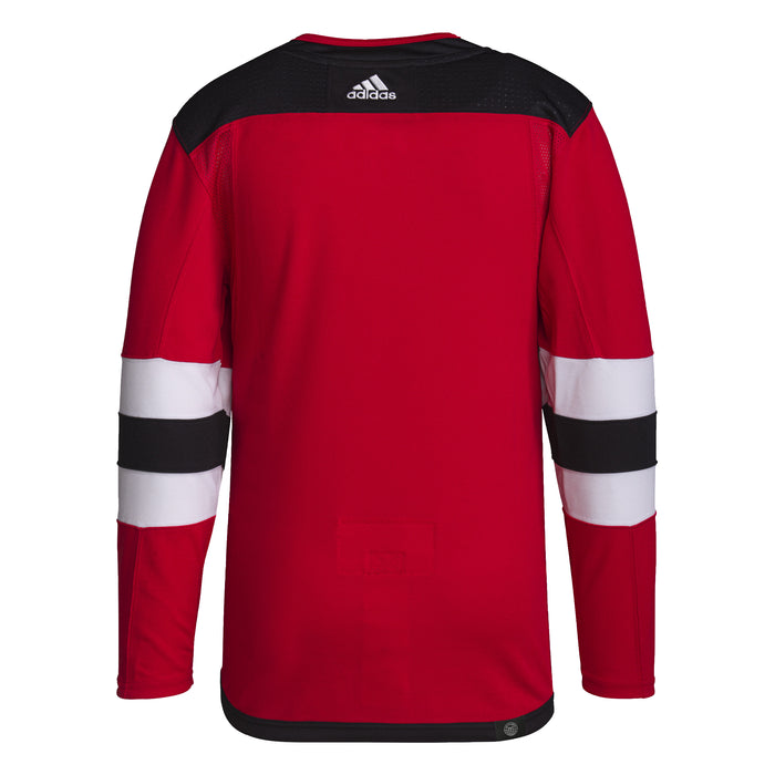 New Jersey Devils NHL Adidas Men's Red Primegreen Authentic Pro Jersey