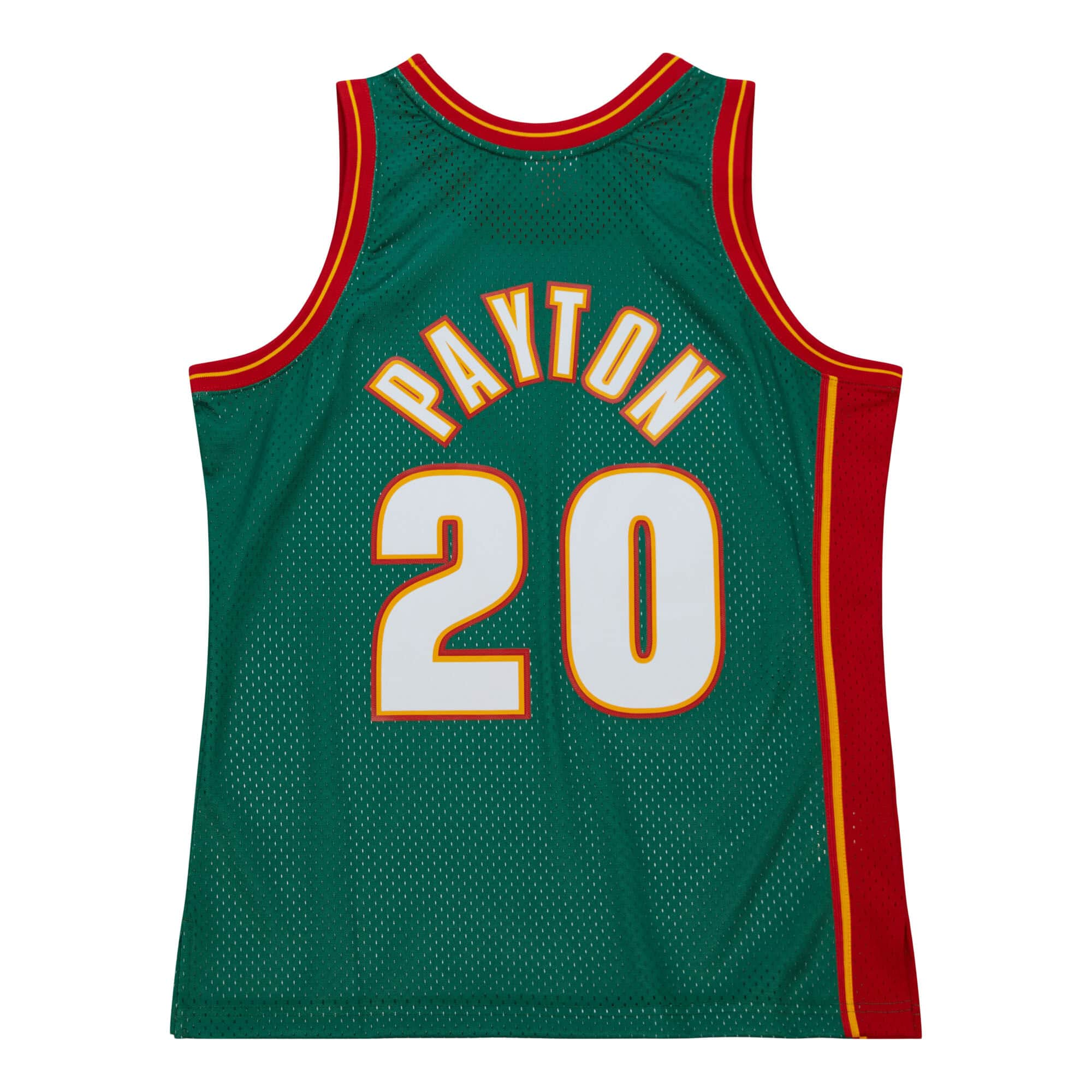 Gary Payton Seattle Supersonics NBA Mitchell & Ness Maillot Swingman vert 1995-96 Hardwood Classics pour hommes