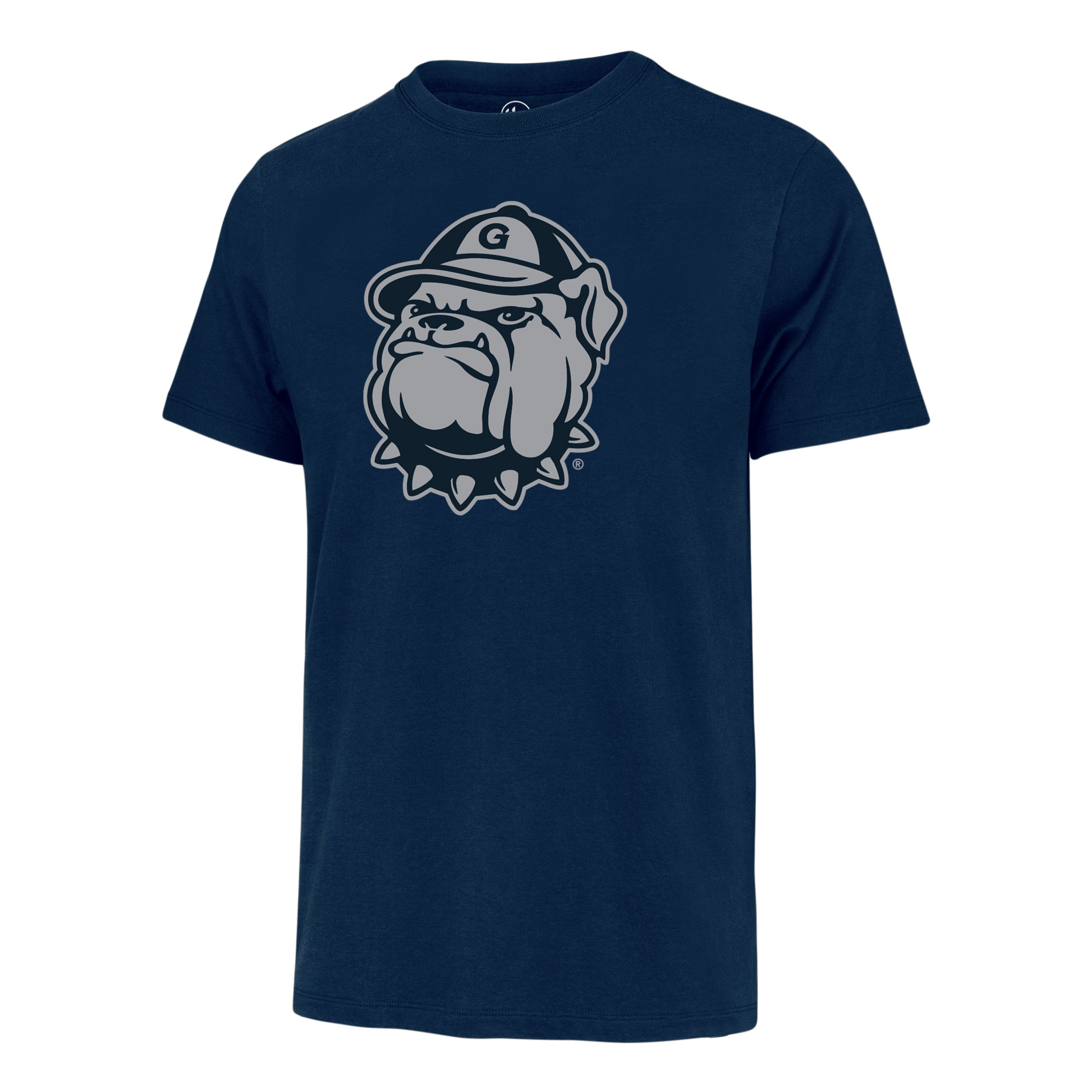 Georgetown Hoyas NCAA 47 Brand T-shirt de fan avec logo principal bleu marine pour hommes