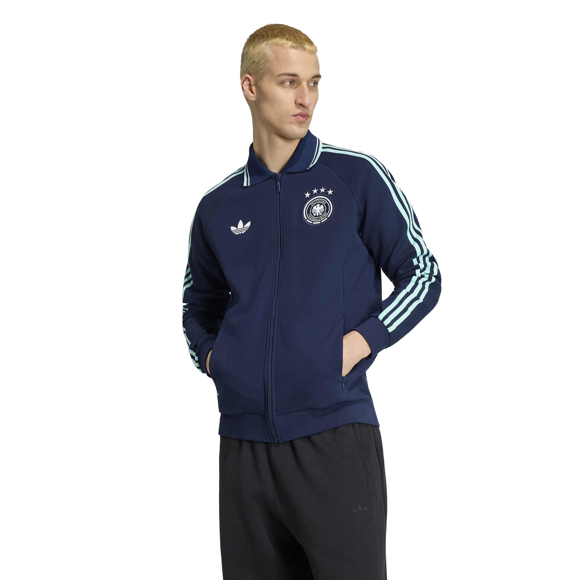 Germany National Team FIFA Adidas Men's Navy Anthem Jacket