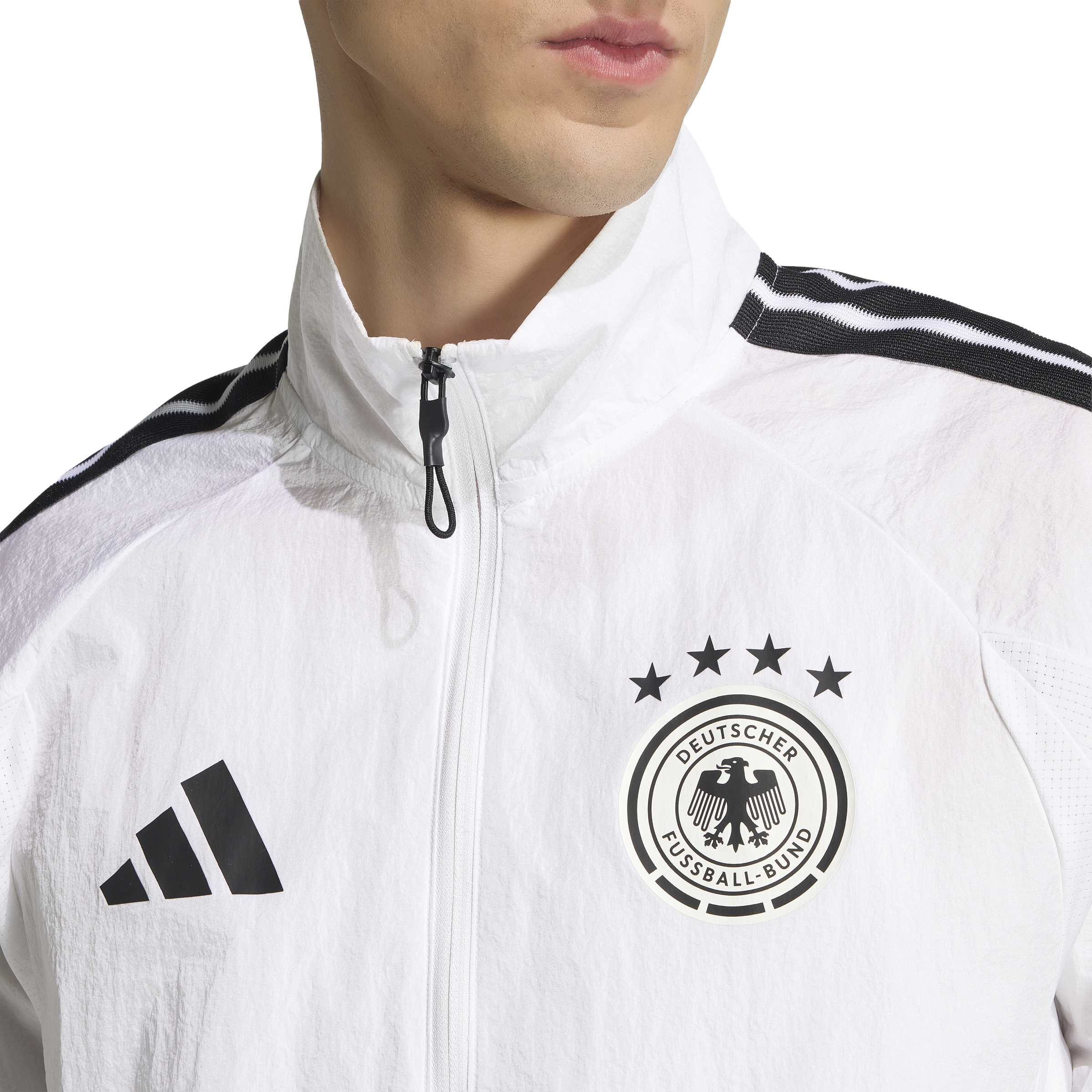 Germany National Team FIFA Adidas Men's White Anthem Jacket