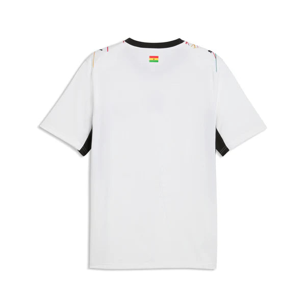 Maillot Domicile Réplique Homme Ghana Équipe Nationale FIFA Puma Blanc 2026