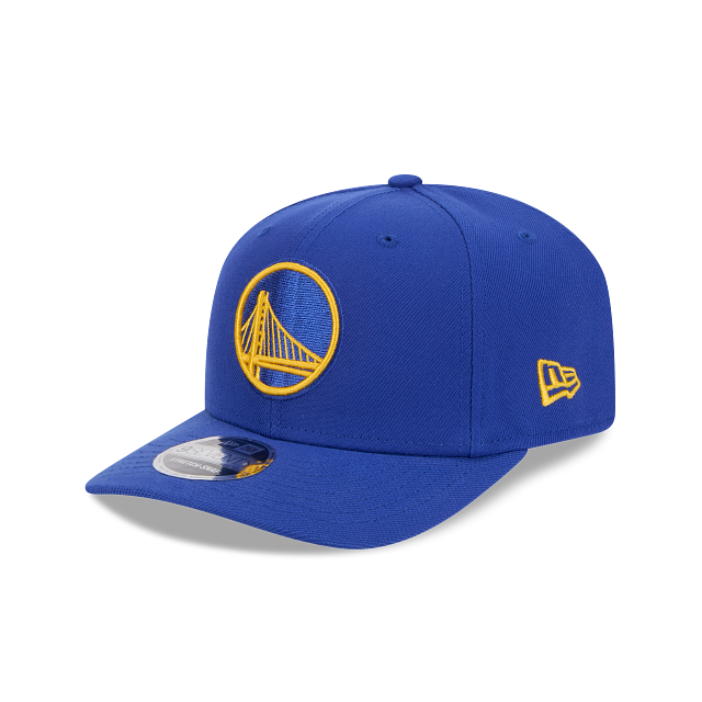 Casquette Snapback NBA New Era Royal 9Seventy pour homme des Golden State Warriors aux couleurs de l'équipe