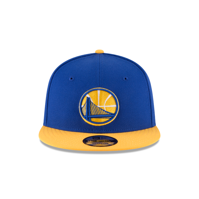 Golden State Warriors NBA New Era pour homme Bleu royal/Or 9Fifty Two Tone Snapback