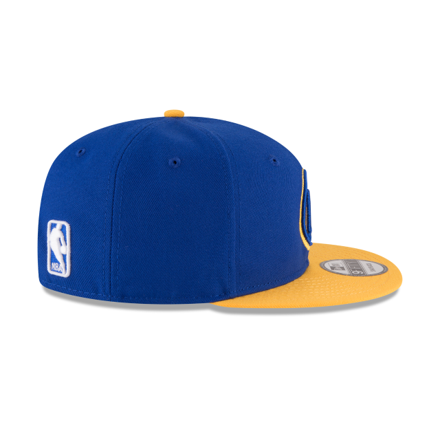 Golden State Warriors NBA New Era pour homme Bleu royal/Or 9Fifty Two Tone Snapback