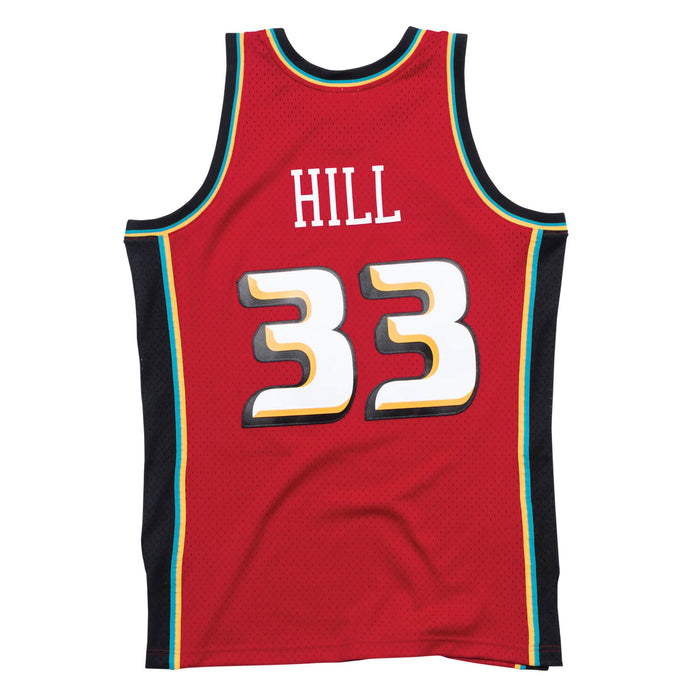 Grant Hill Detroit Pistons NBA Mitchell & Ness Men's Red 1999-00 Hardwood Classics Swingman Jersey