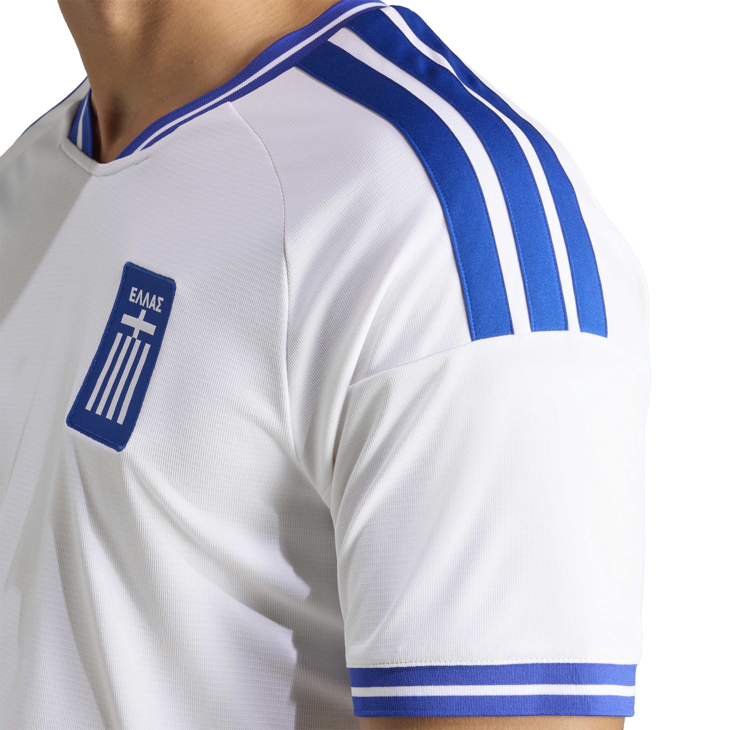 Maillot domicile réplique blanc Adidas FIFA 2026 pour homme de l'équipe nationale de Grèce