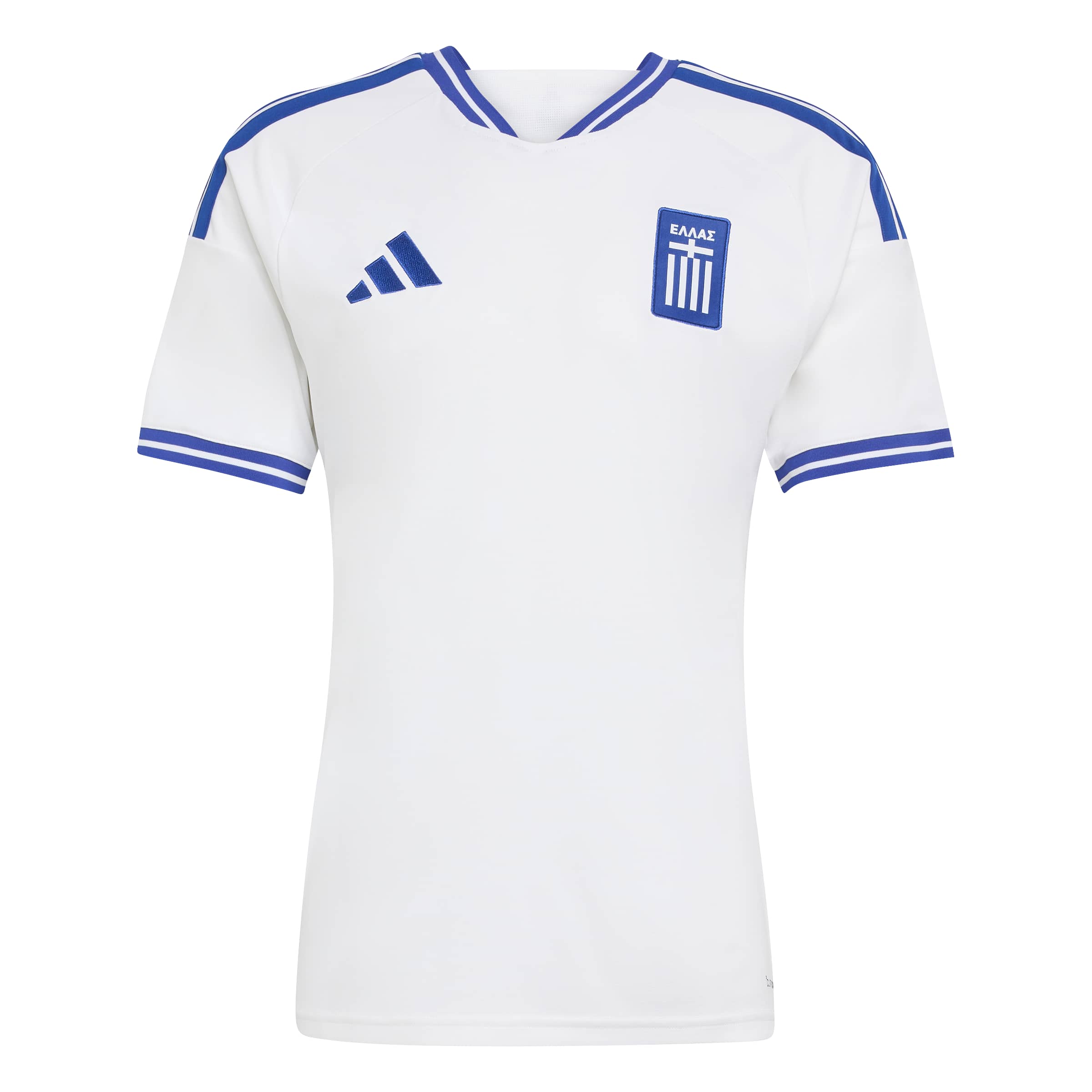 Greece National Team FIFA Adidas Men's White 2026 Replica Home Jersey