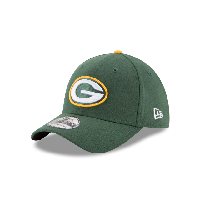 Green Bay Packers NFL New Era pour hommes Cilantro Green 39Thirty Team Classic Stretch Fit Casquette