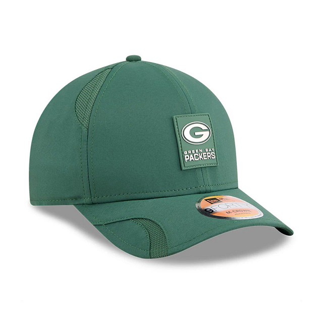 Green Bay Packers NFL New Era Men's Green 9Forty 2025 Sideline M-Crown Snapback