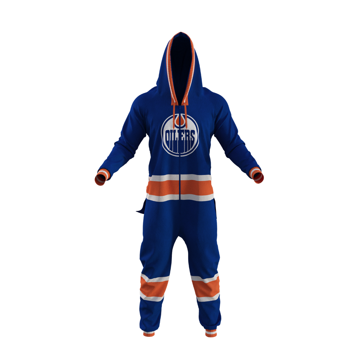 Edmonton Oilers NHL Hockey Sockey Men's Blue Team Uniform