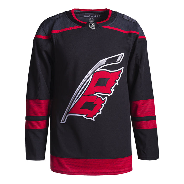 Carolina Hurricanes NHL Adidas Men's Black Primegreen Alternate Authentic Pro Jersey
