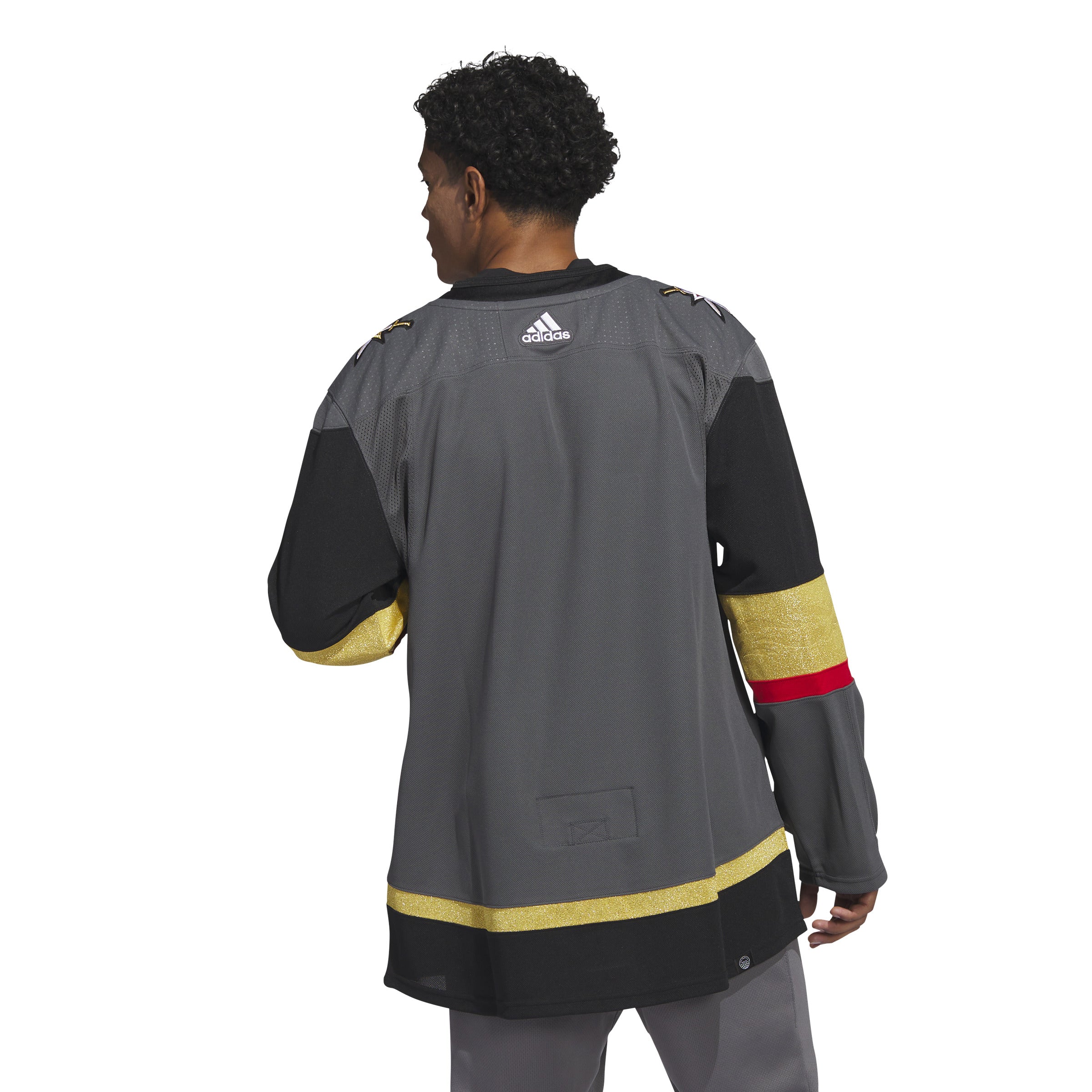 Maillot Pro authentique Primegreen gris Adidas LNH des Golden Knights de Las Vegas pour hommes