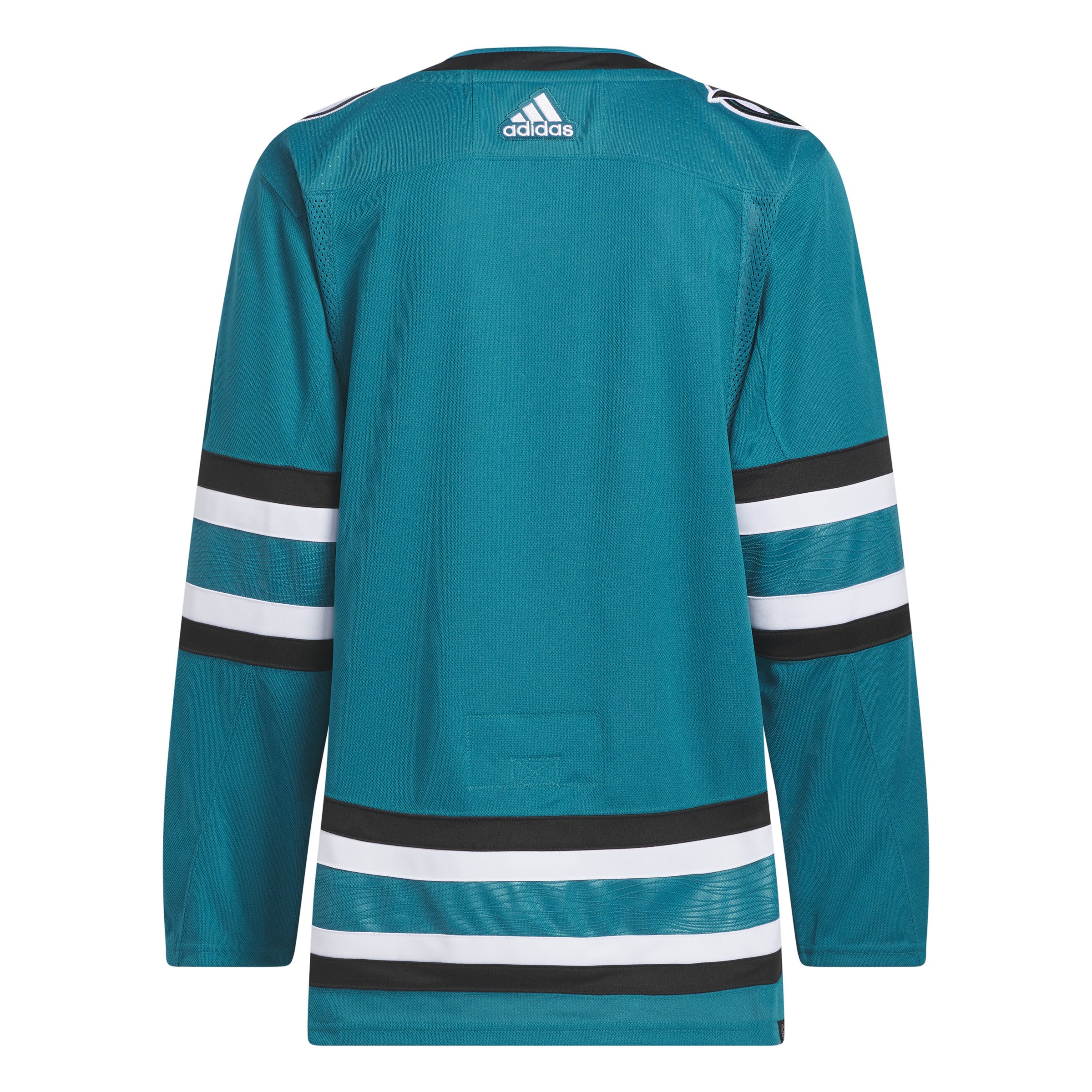 San Jose Sharks NHL Adidas Maillot Pro authentique bleu turquoise Primegreen pour hommes