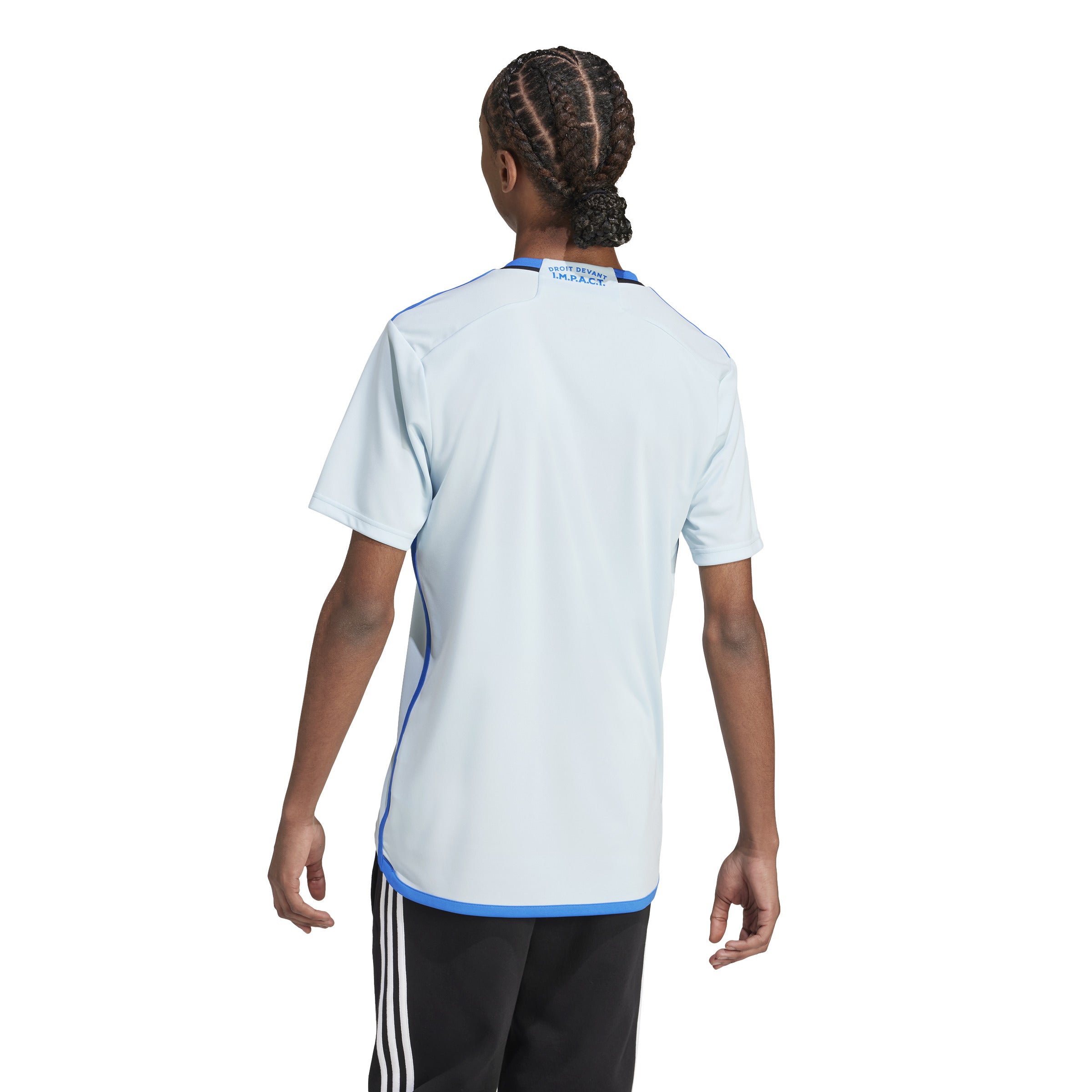 CF Montréal MLS Adidas Maillot Réplique a l'étranger 2024 pour homme Bleu clair