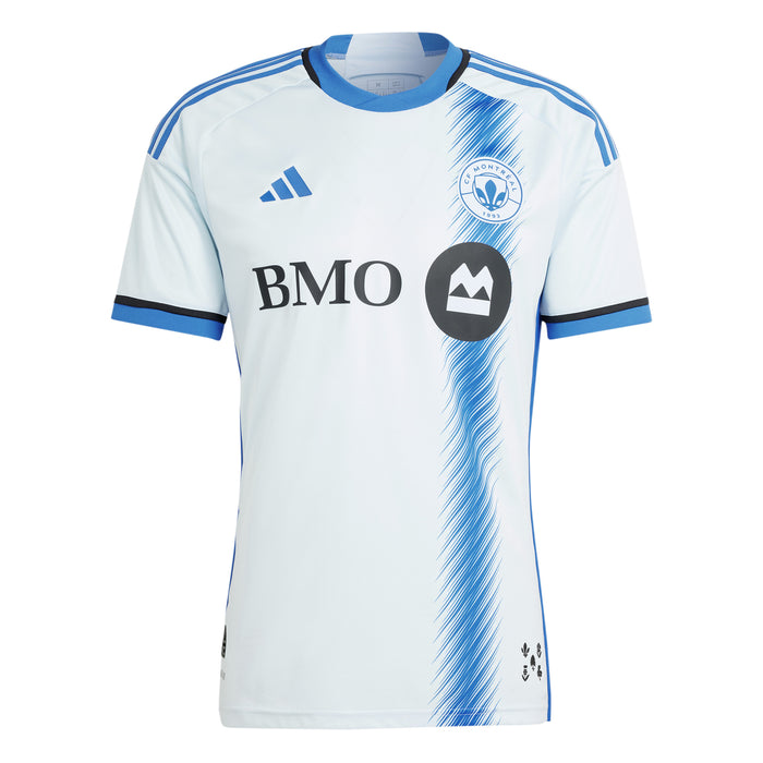 CF Montreal MLS Adidas Men's White 2024 Away Authentic Jersey