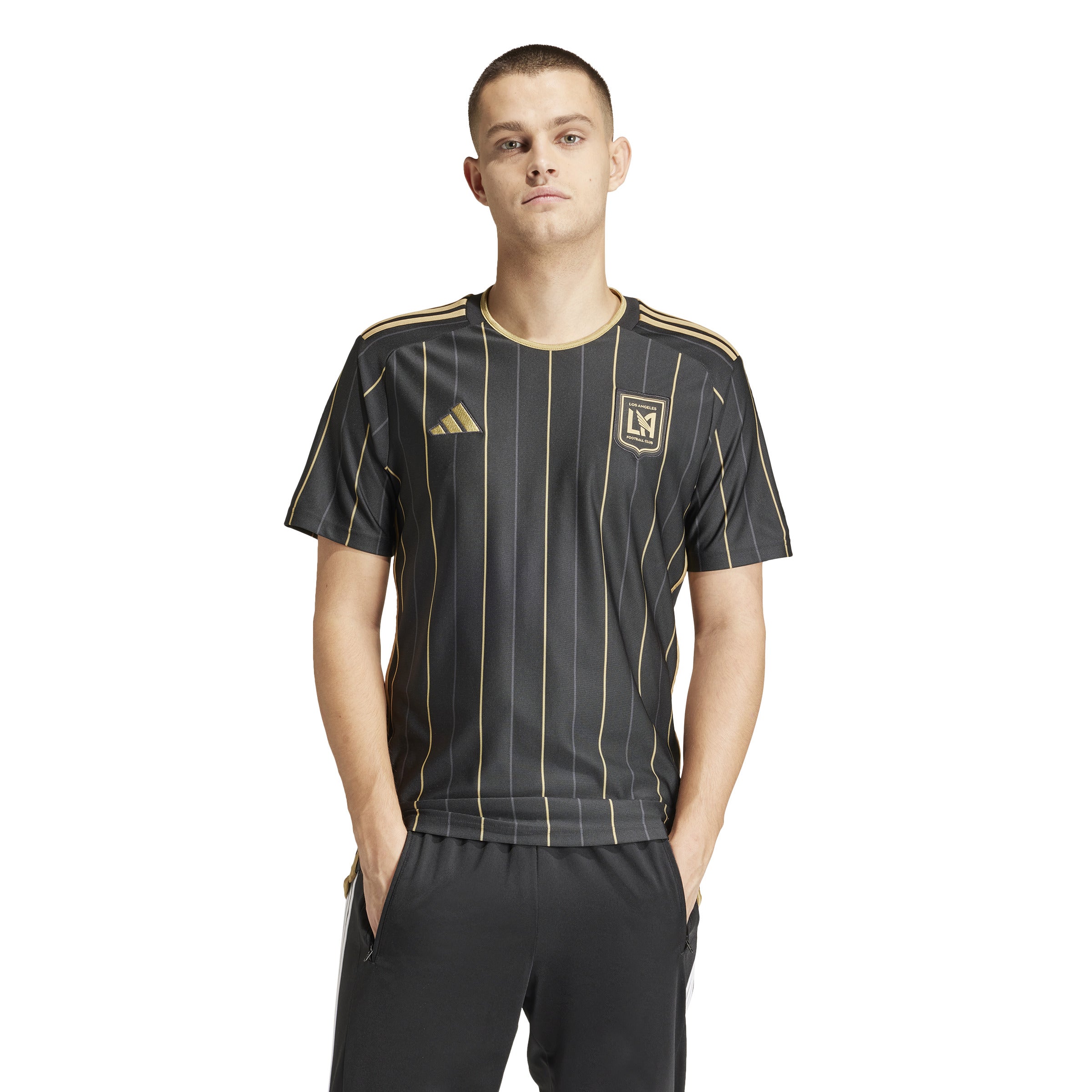 LAFC MLS Adidas Réplique de maillot noir pour hommes