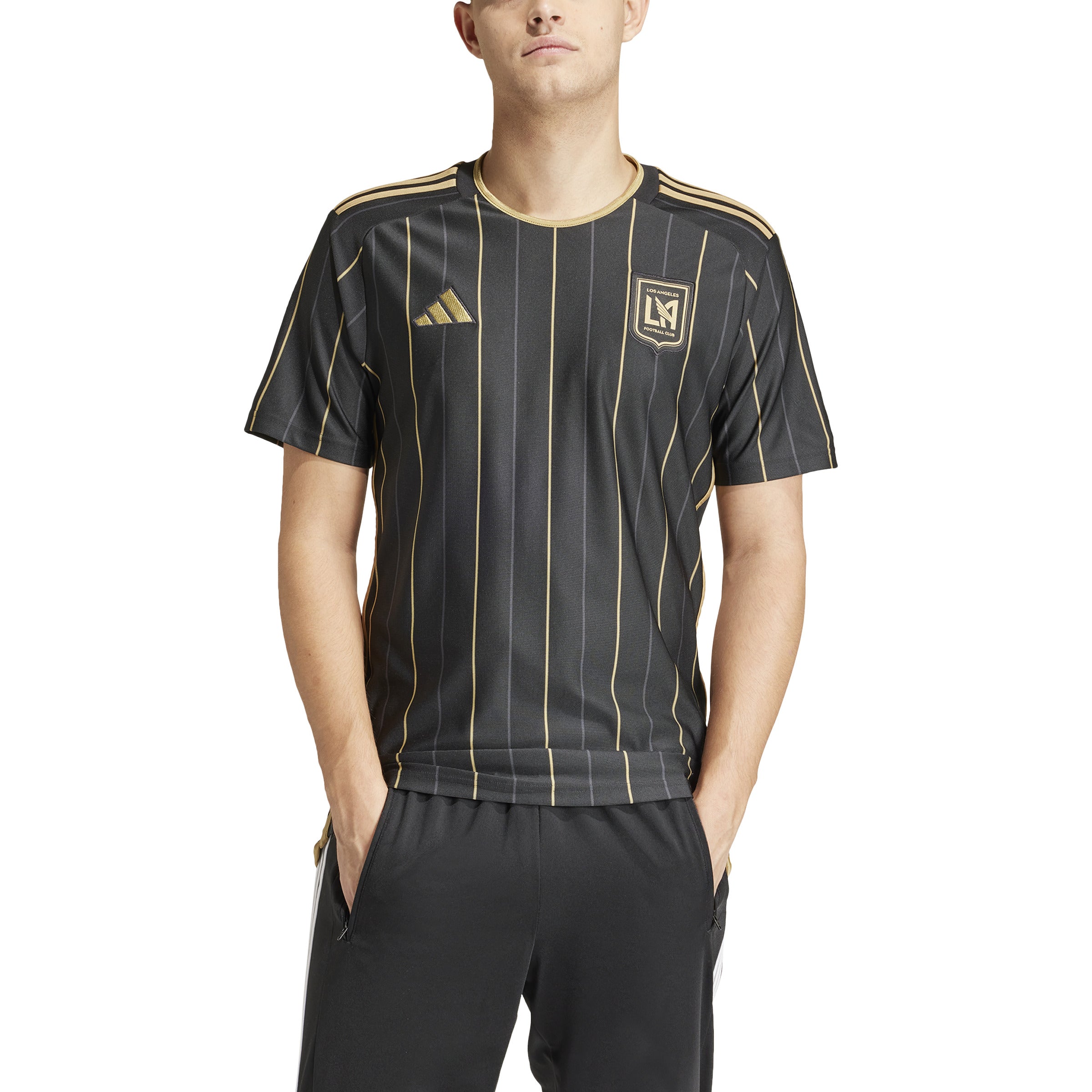 LAFC MLS Adidas Réplique de maillot noir pour hommes