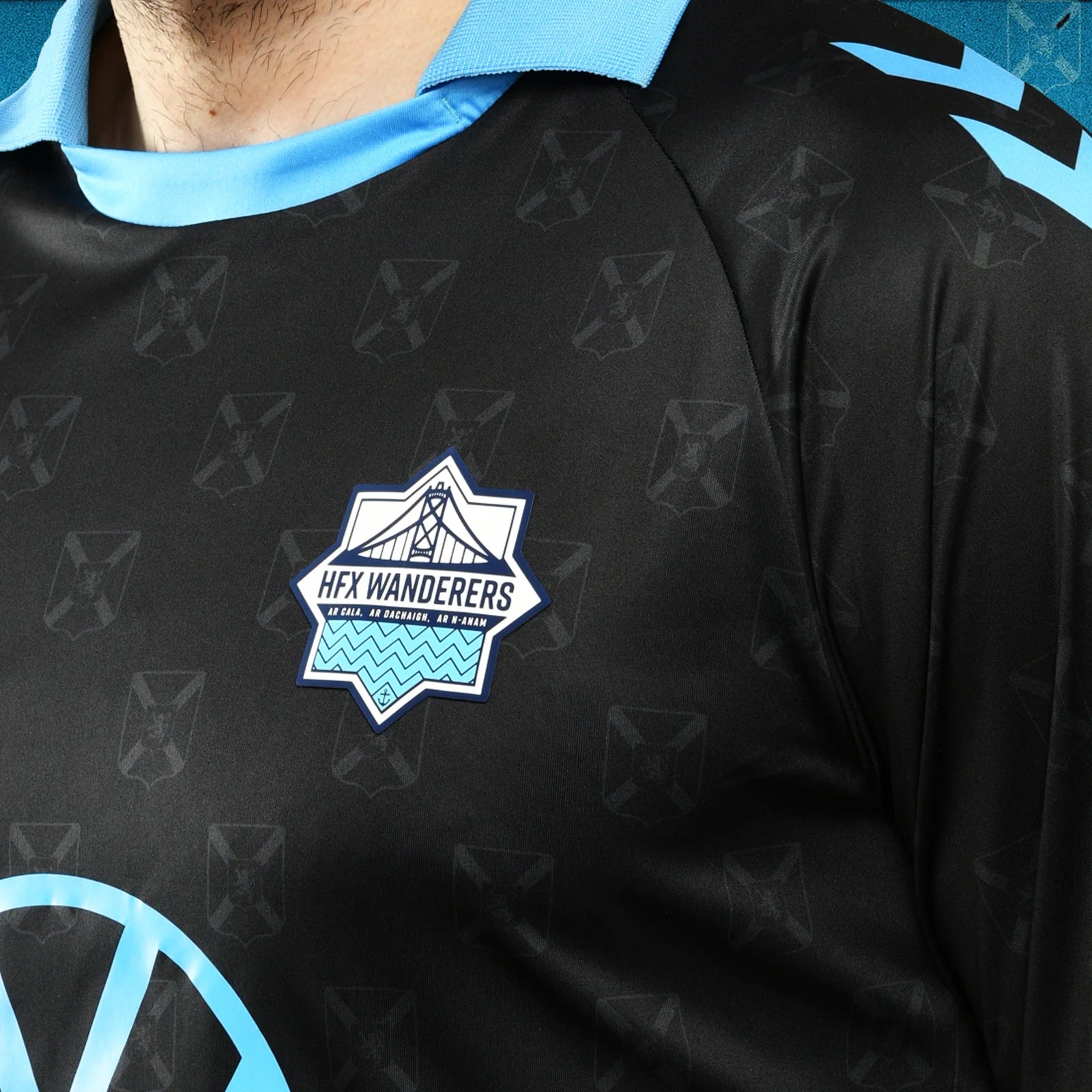 Halifax Wanderers FC CPL Hummel Men's Black 2026 Home Replica Jersey