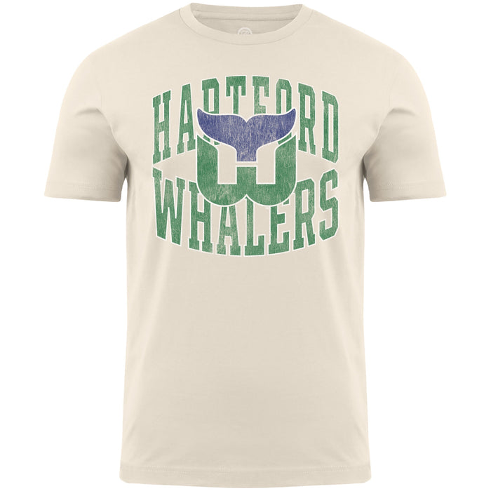 Hartford Whalers NHL Bulletin Men's Beige The Natural T-Shirt