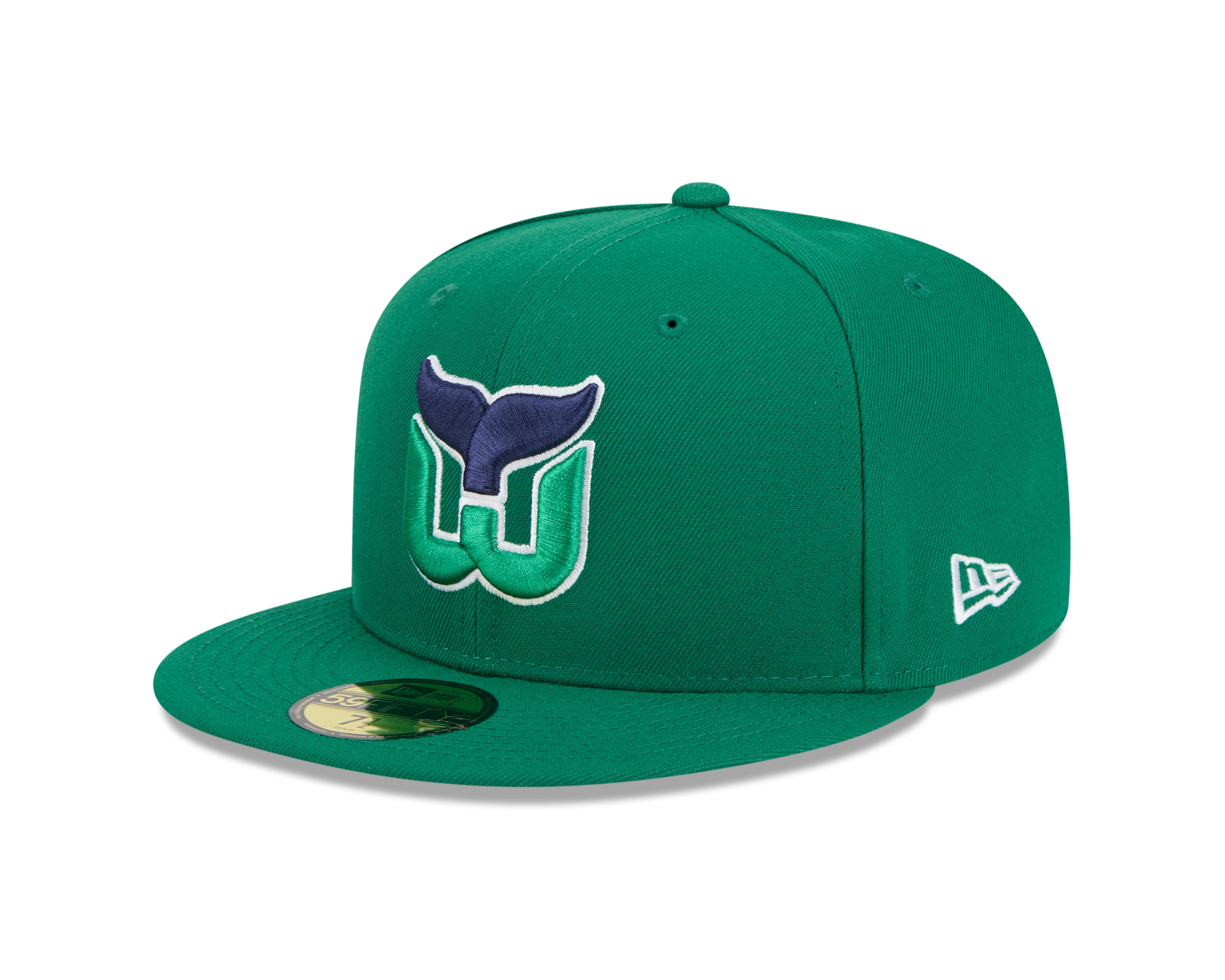 Hartford Whalers NHL New Era Men's Green 59Fifty Core Fitted Hat