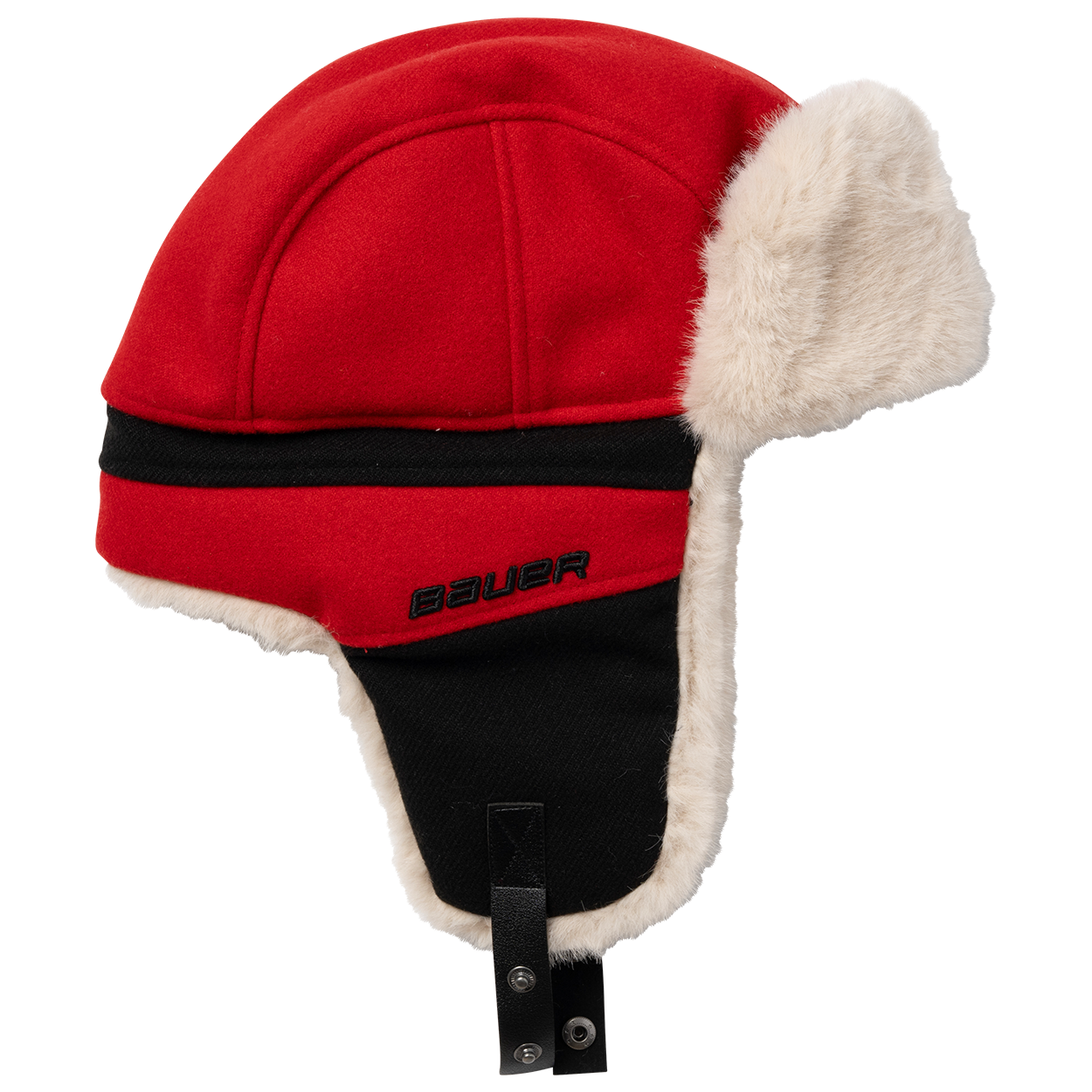 Hockey Canada IIHF Bauer Men's Red Trapper Hat