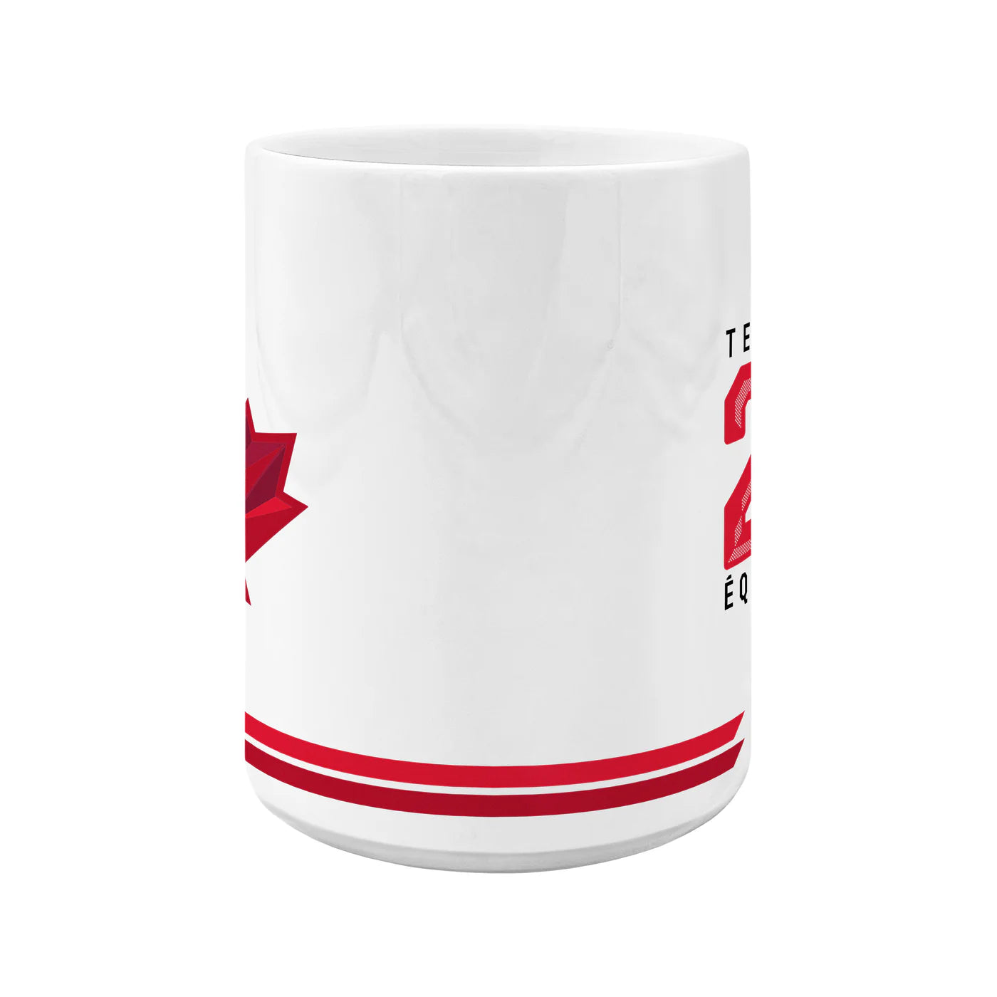 Mug à café sublimé Hockey Canada IIHF Inglasco 2026, 44 cl (15 oz),