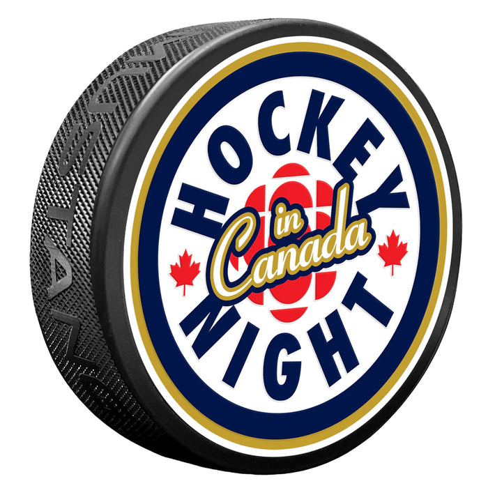 Hockey Night in Canada CBC Primary Textured Hockey Puck