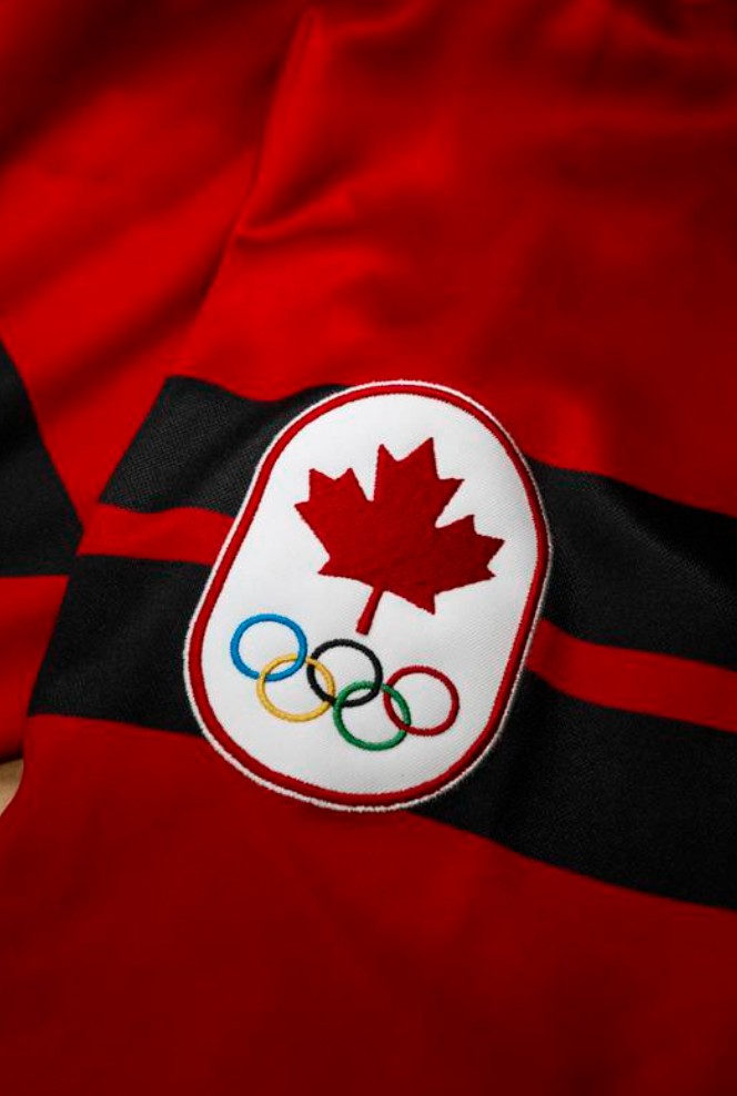 Maillot réplique rouge 2026 de Hockey Canada IIHF Bauer pour hommes