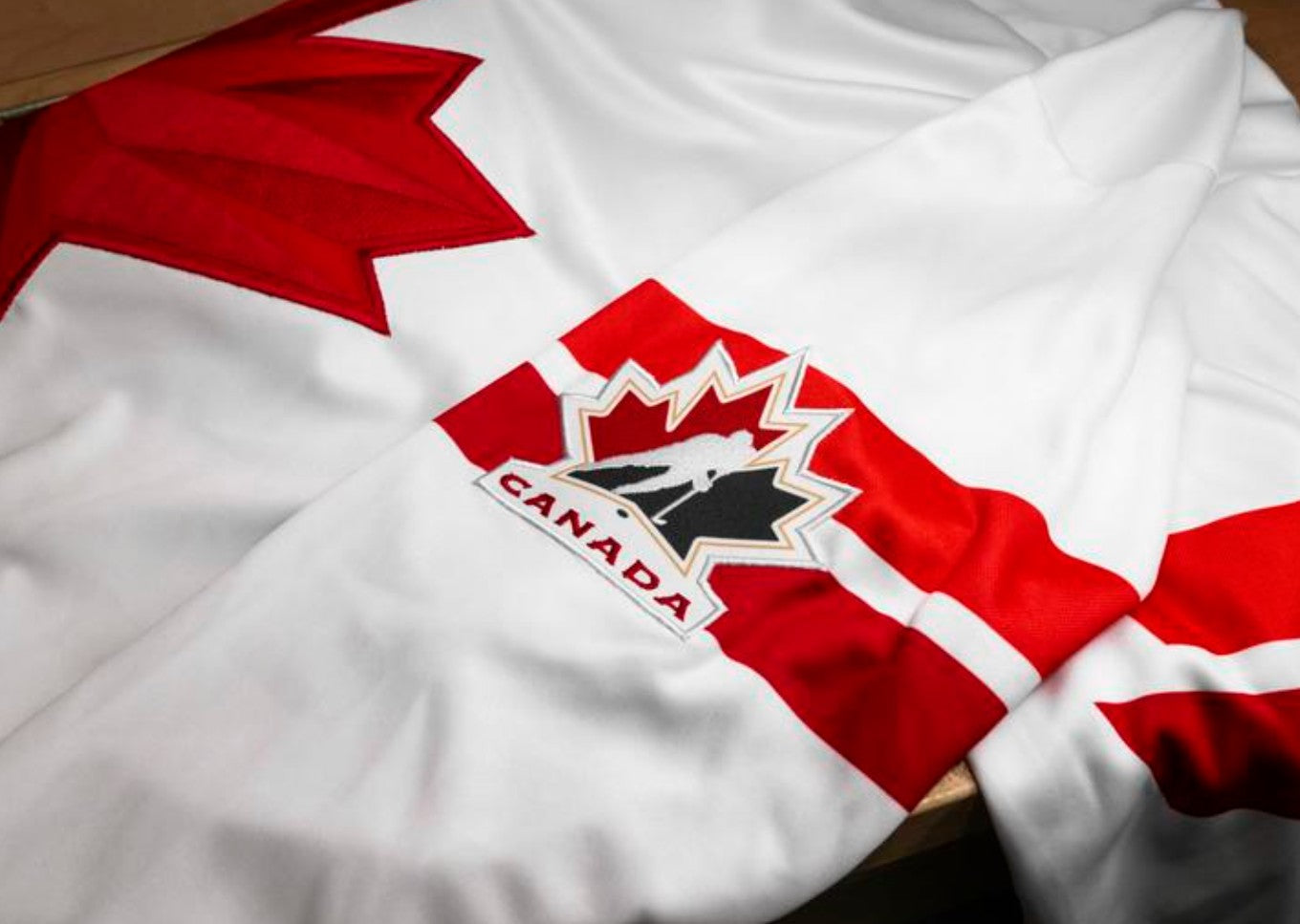 Maillot réplique blanc 2026 de Hockey Canada IIHF Bauer pour hommes