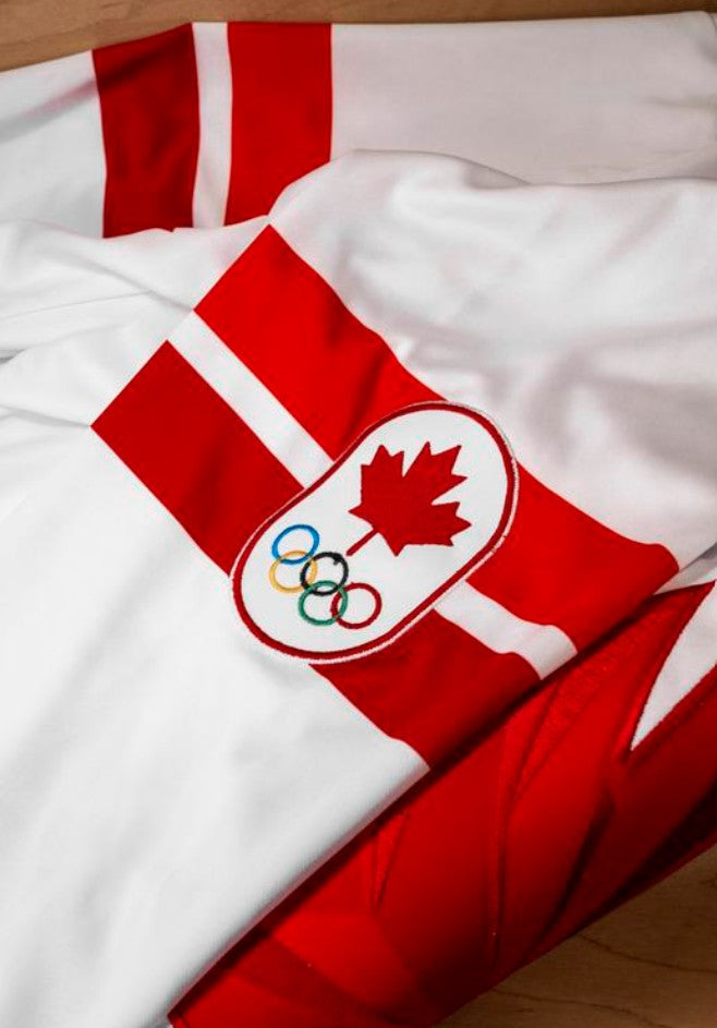 Maillot réplique blanc 2026 de Hockey Canada IIHF Bauer pour hommes
