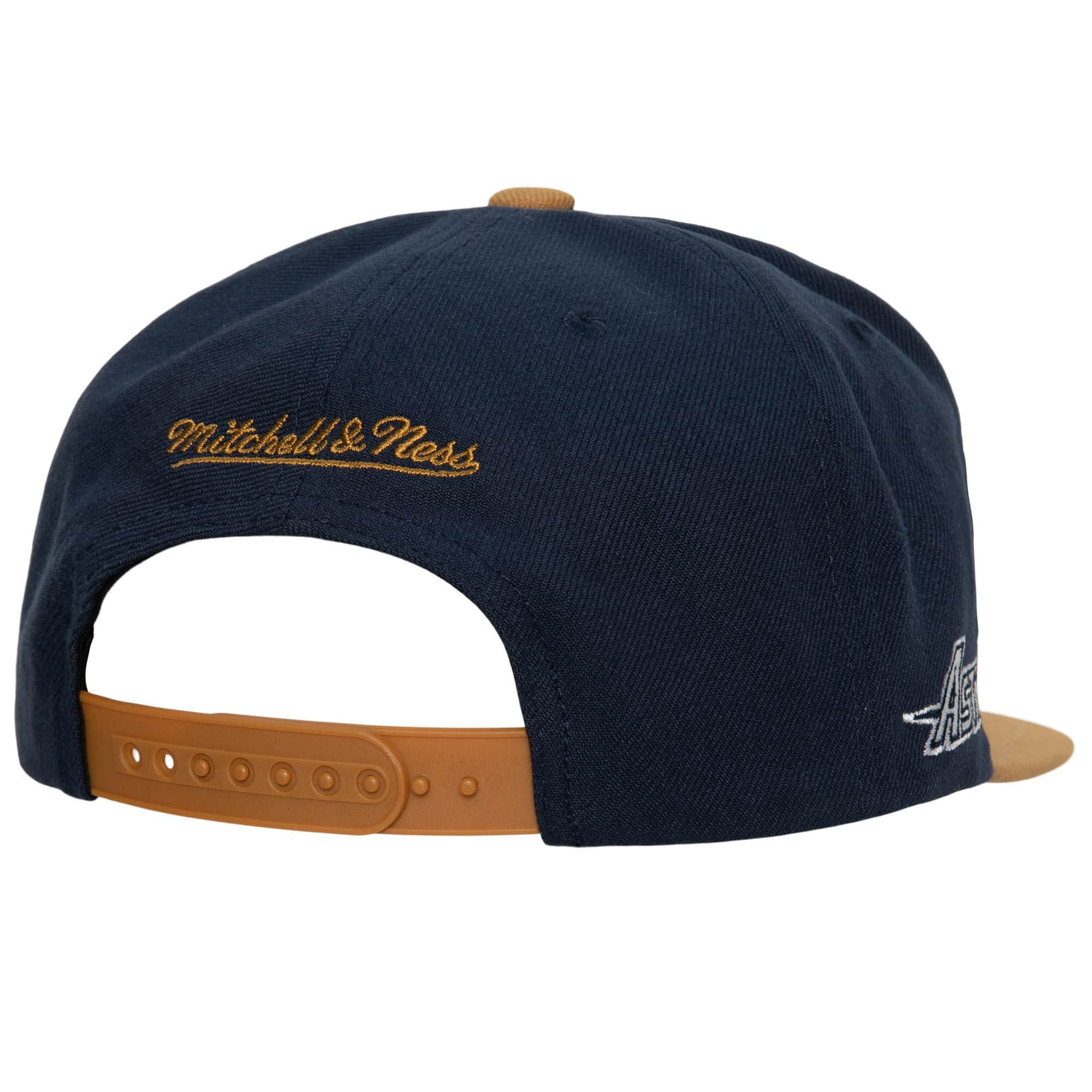 Houston Astros MLB Mitchell & Ness Men's Navy Evergreen Snapback