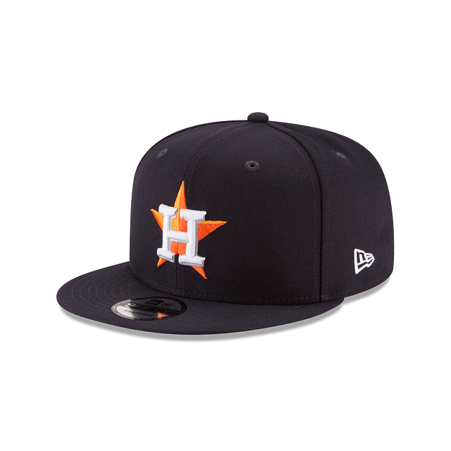 Houston Astros MLB New Era 9Fifty Snapback basique bleu foncé pour hommes