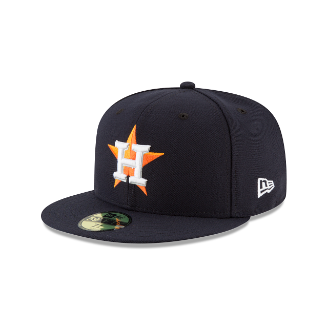 Houston Astros MLB New Era Men's Navy 59Fifty Authentic Collection On Field Fitted Hat